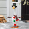 Snowman outfit for Giddy The Goose